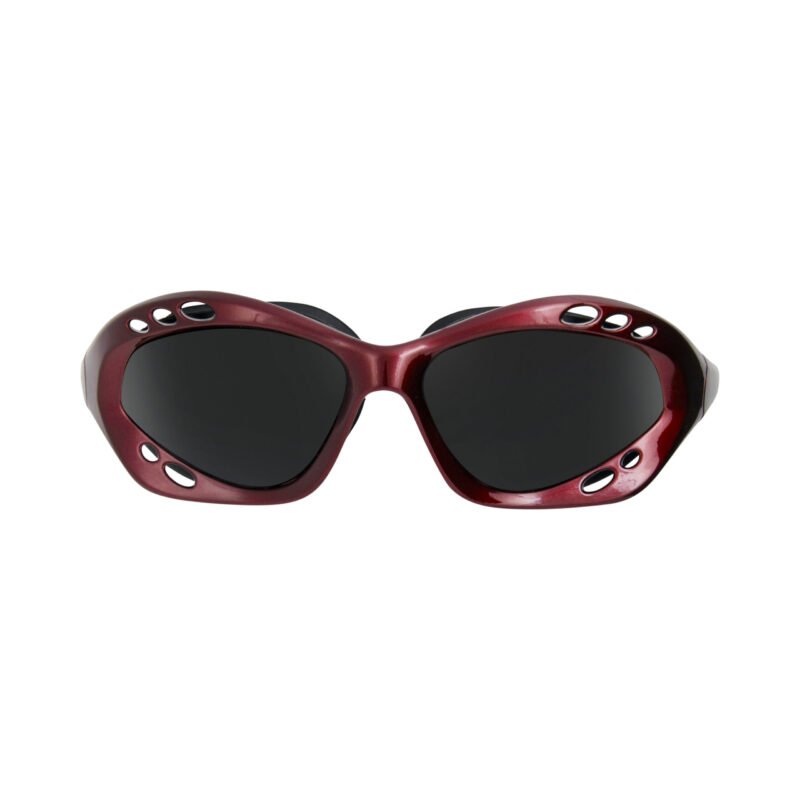 Glogglz® Cudaz Swim Goggles – Red | UV400 Protection, Anti-Fog & Adjustable Strap – Diving glasses | Glogglz