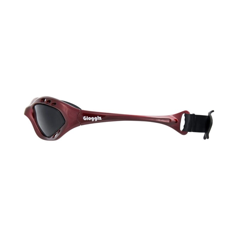 Glogglz® Cudaz Swim Goggles – Red | UV400 Protection, Anti-Fog & Adjustable Strap – Diving glasses | Glogglz