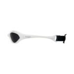 Glogglz® Cudaz Swim Goggles – White | UV400 Protection, Anti-Fog & Adjustable Strap
