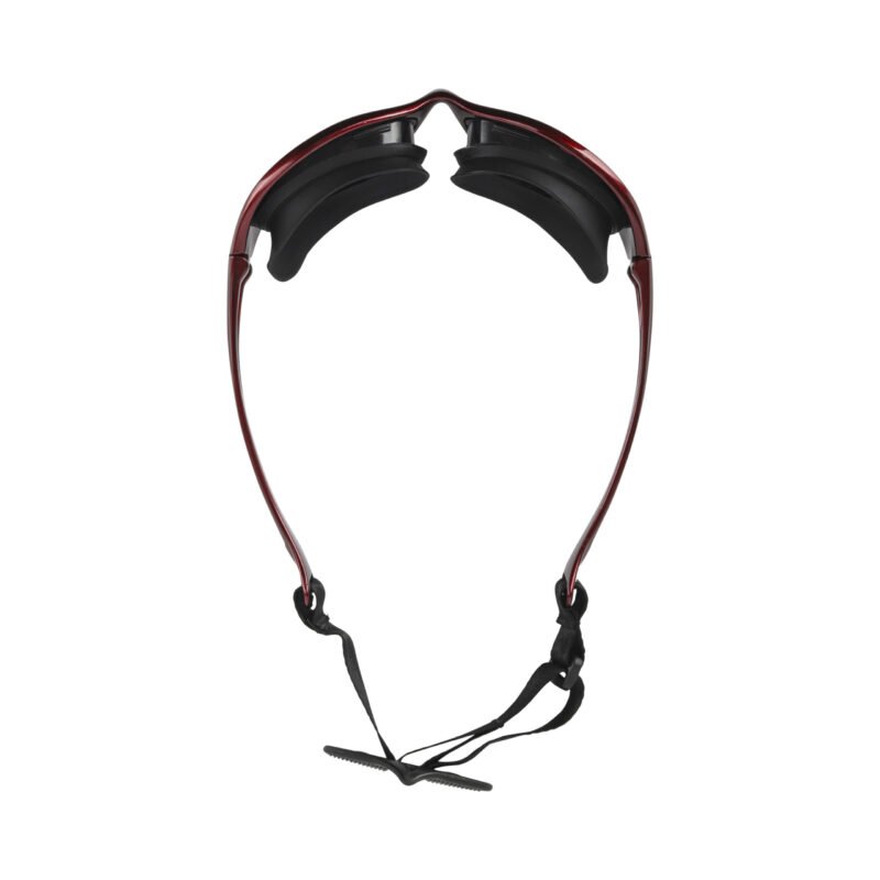 Glogglz® Cudaz Swim Goggles – Red | UV400 Protection, Anti-Fog & Adjustable Strap – Diving glasses | Glogglz