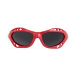 Glogglz® Rayz Polarised Sports Sunglasses – Red | UV400 Protection, Anti-Fog & Secure Fit