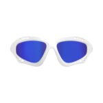 Glogglz® Finz Polarised Sports Sunglasses – White | UV400 Protection, Anti-Fog & Secure Fit