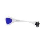 Glogglz® Finz Polarised Sports Sunglasses – White | UV400 Protection, Anti-Fog & Secure Fit