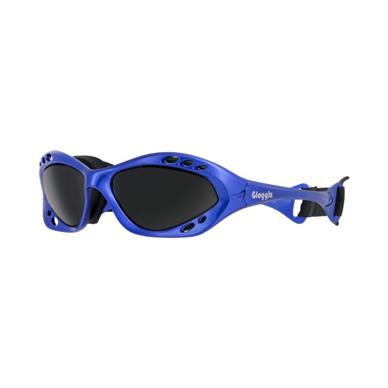 Glogglz® Cudaz Swim Goggles – Blue | UV400 Protection, Anti-Fog & Adjustable Strap – Diving glasses | Glogglz