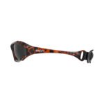 Glogglz® Finz Polarised Sports Sunglasses – Brown / Leopard | UV400 Protection, Anti-Fog & Secure Fit