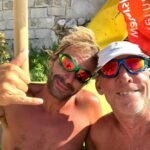 Glogglz® Finz Polarised Sports Sunglasses – Brown / Leopard | UV400 Protection, Anti-Fog & Secure Fit
