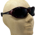 Glogglz® Cudaz Swim Goggles – Red | UV400 Protection, Anti-Fog & Adjustable Strap
